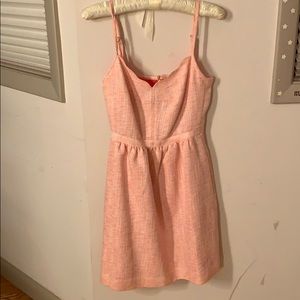Fabulous pink shimmer dress J Crew!